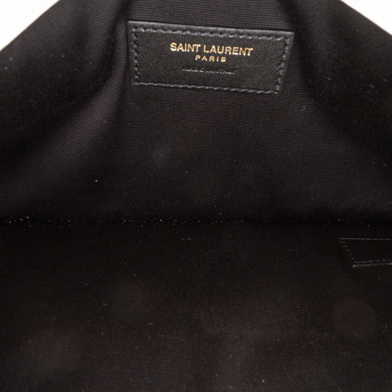Croc Embossed Leather Uptown Pouch - Image 4