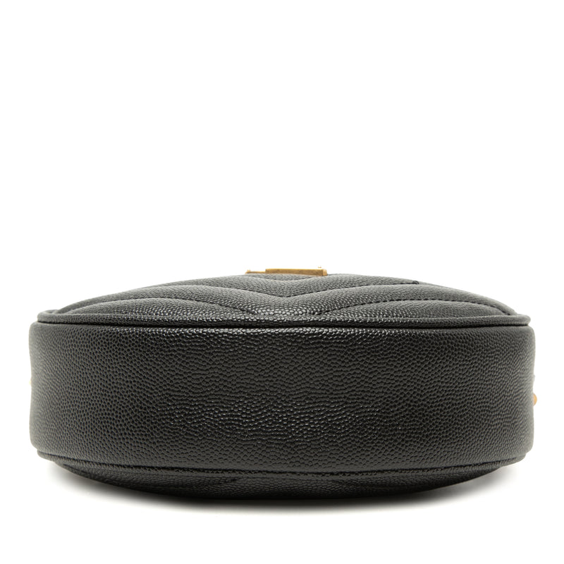 Grain De Poudre Chevron Round Vinyle Camera Bag - Image 3
