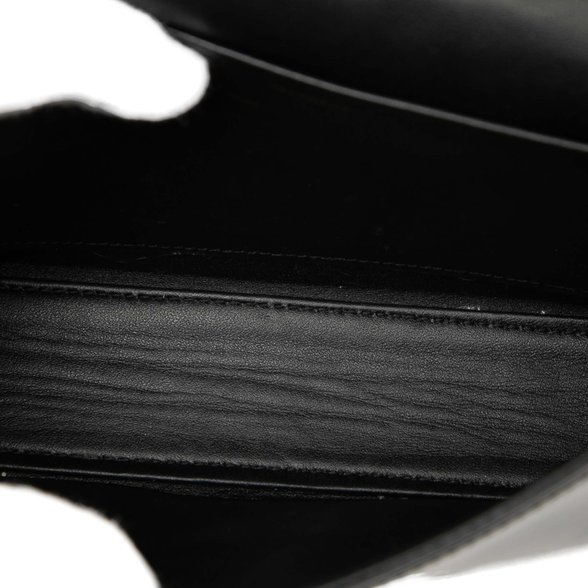 Shiny Calfskin Claude Chain Shoulder Bag - Image 4