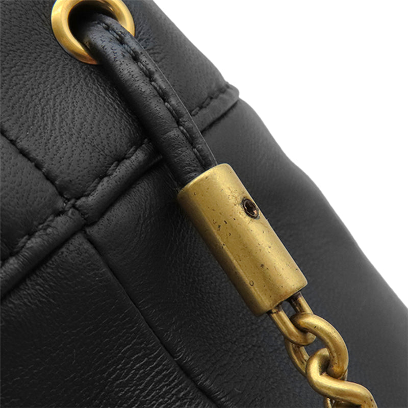 Mini GG Marmont Matelasse Calfskin Front Pocket Bucket Bag - Image 8