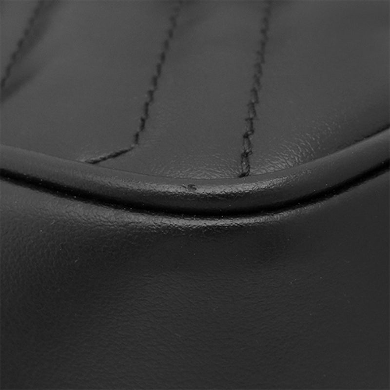 Mini GG Marmont Matelasse Calfskin Front Pocket Bucket Bag - Image 9