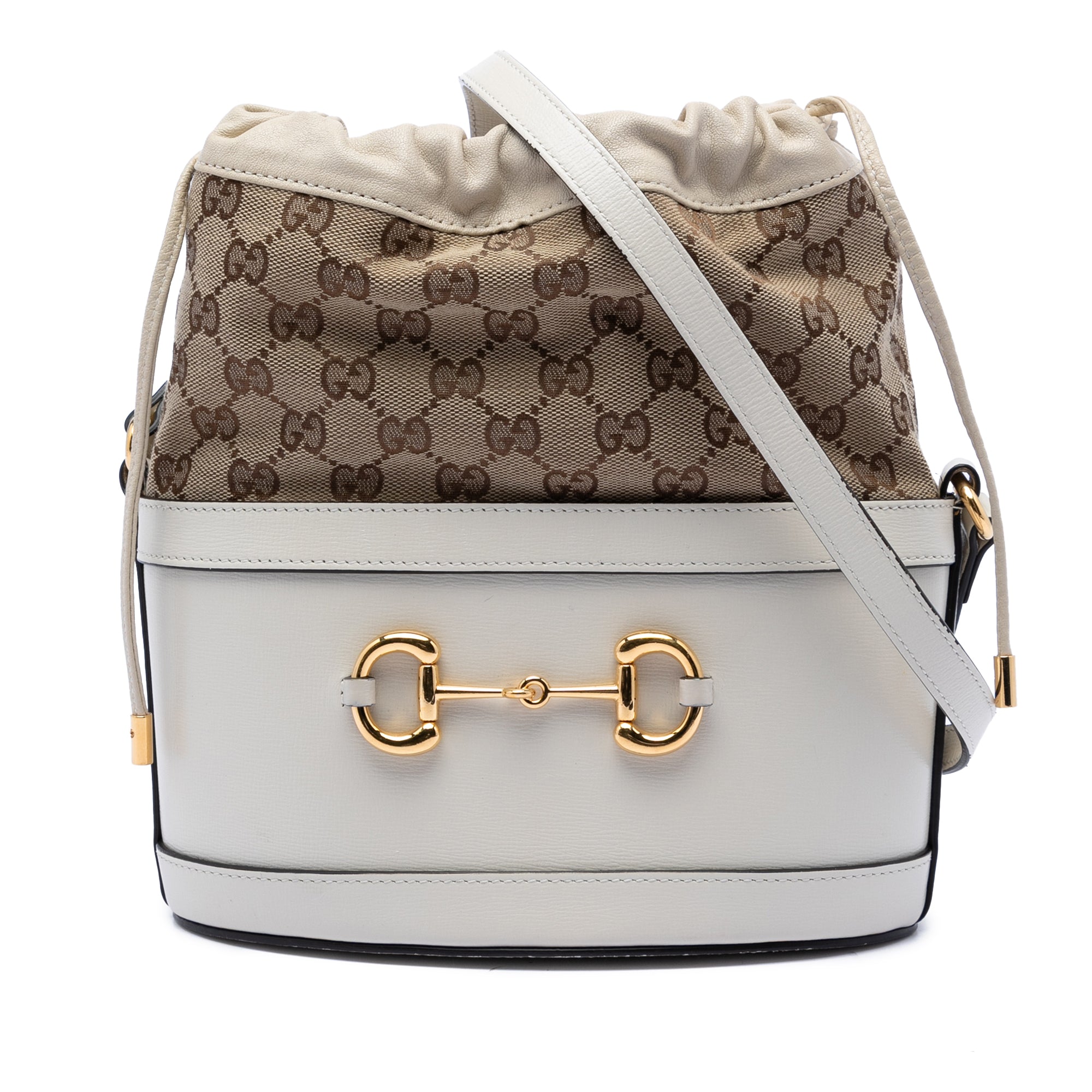 GG Canvas Horsebit 1955 Bucket Bag - Image 1