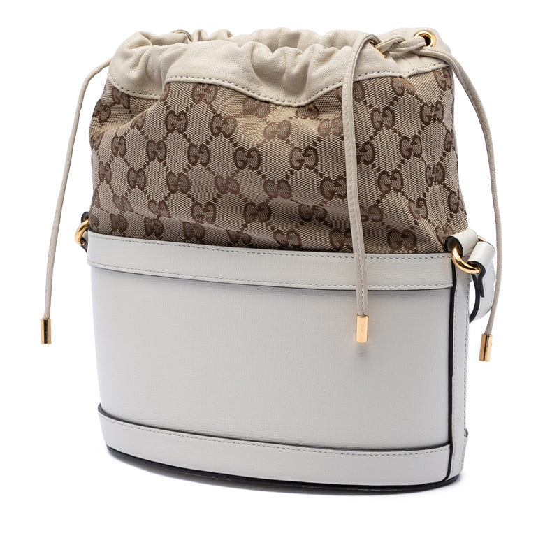 GG Canvas Horsebit 1955 Bucket Bag - Image 2