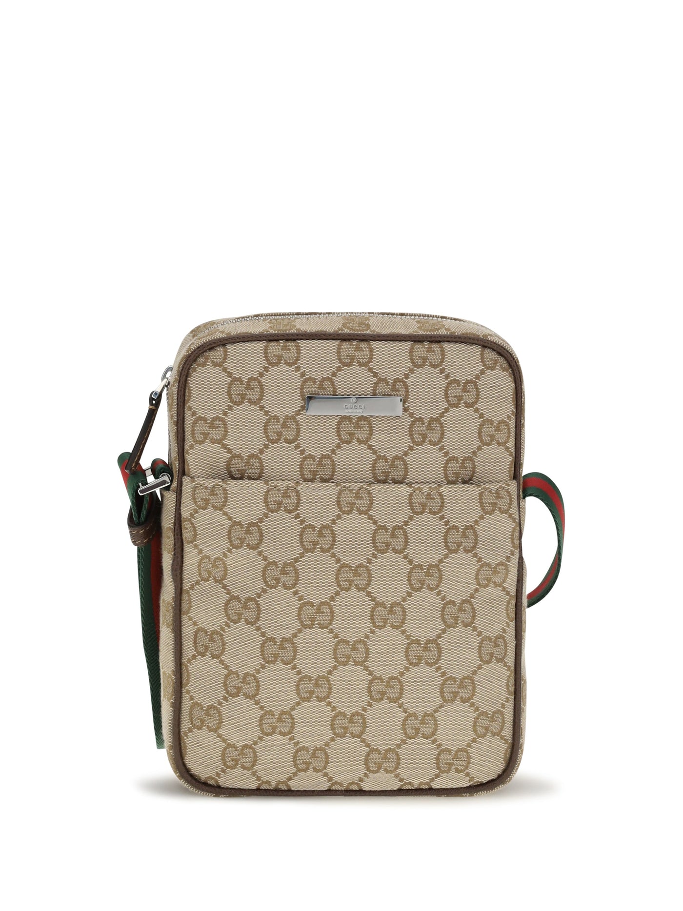 Gucci Shoulder Bag — Beige Fabric