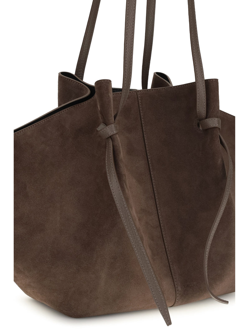 Yuzefi Mochi Shoulder Bag — Brown Calf Leather