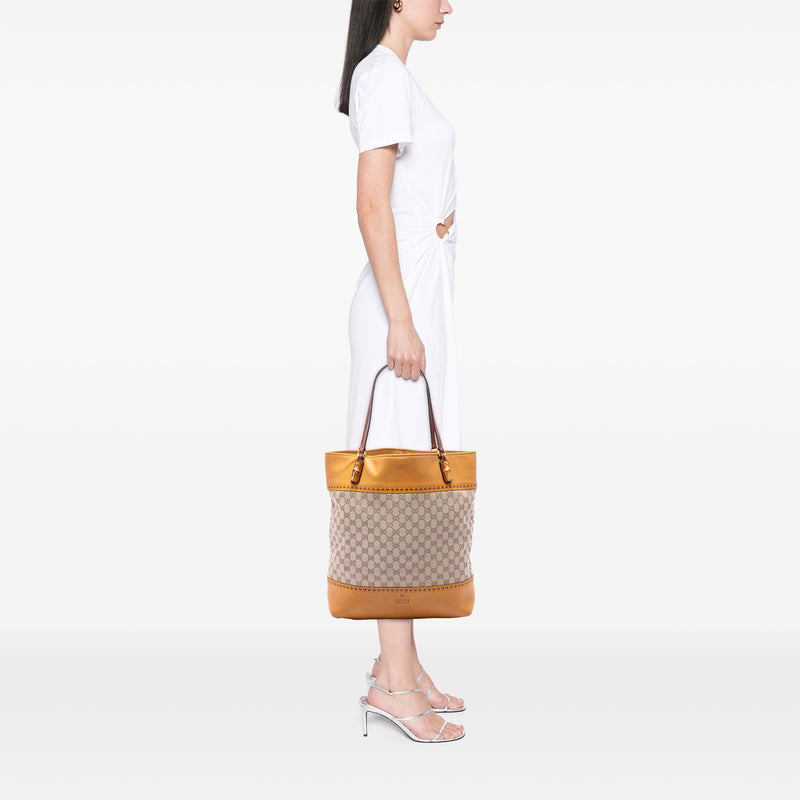 Large GG Canvas Laidback Crafty Tote - Image 7