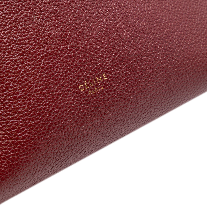 Small Leather Seau Sangle Bucket Bag - Image 5
