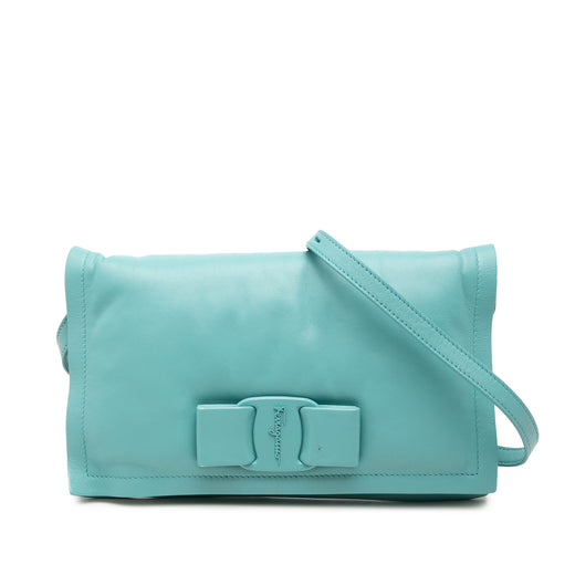 Mini Padded Leather Viva Bow Crossbody - Image 1