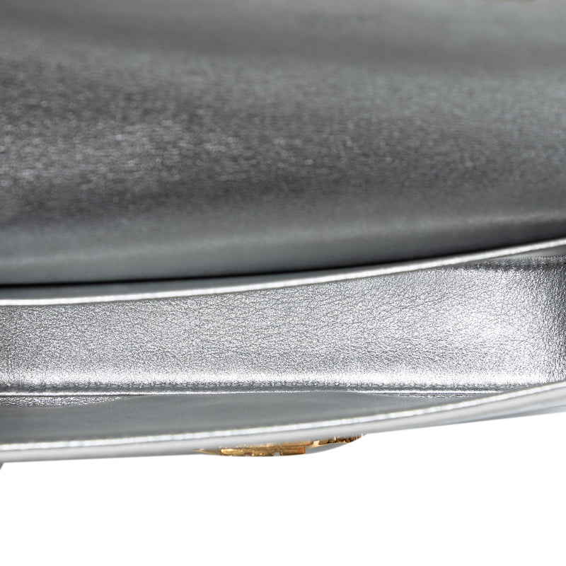 Triomphe All Over Laminated Calfskin Claude Shoulder Bag - Image 4