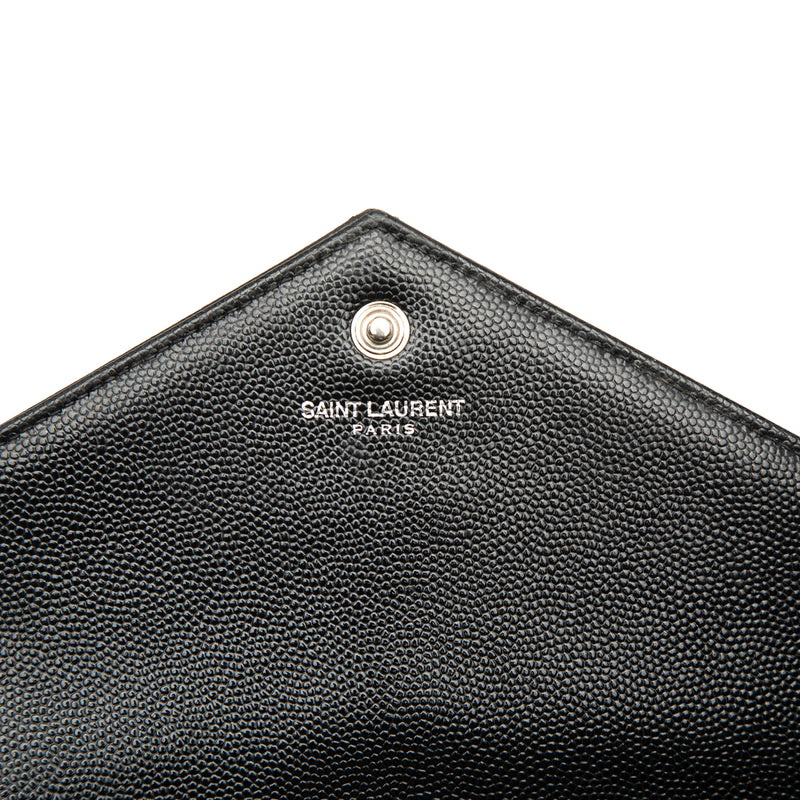 Grain De Poudre Chevron Cassandre Envelope Chain Wallet - Image 5