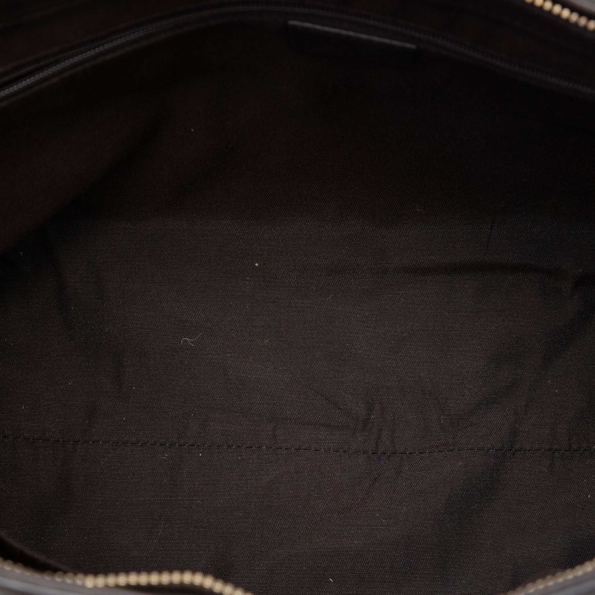 Leather Bamboo Tassel Satchel - Image 4