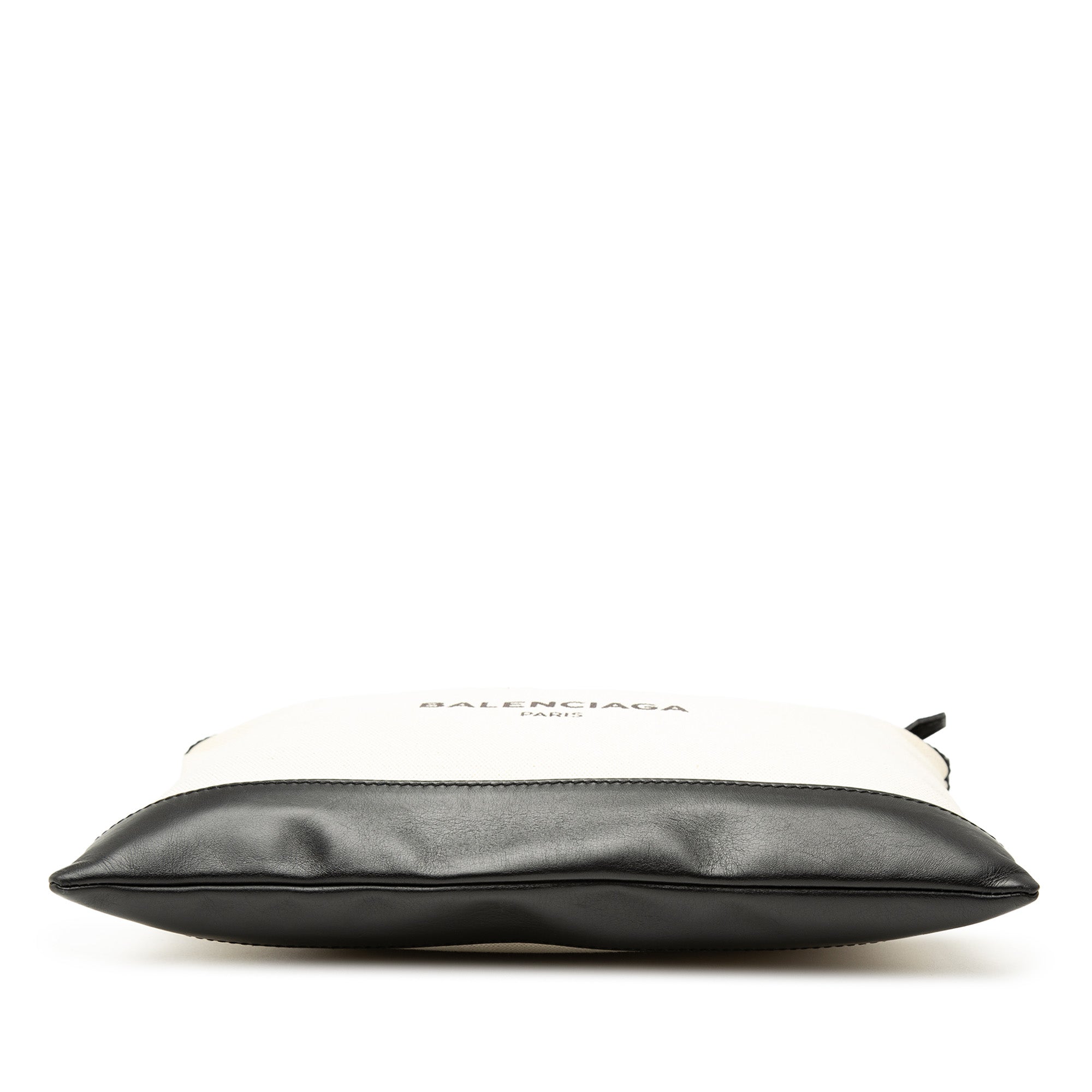 Canvas Navy Clip M Clutch - Image 3