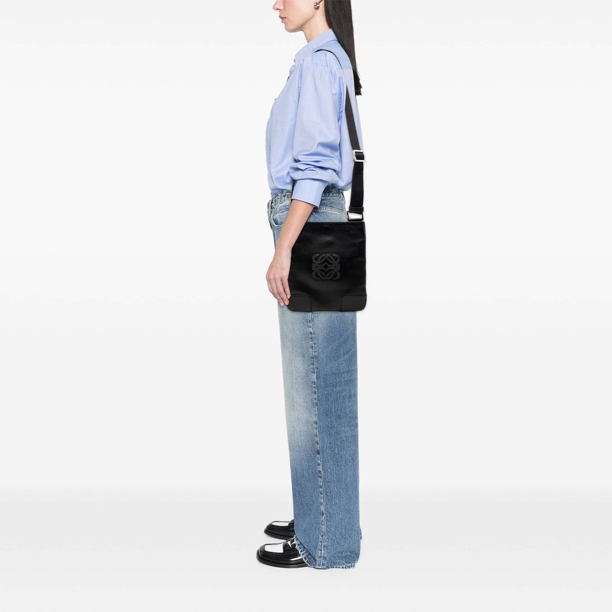 Leather Anagram Crossbody - Image 7