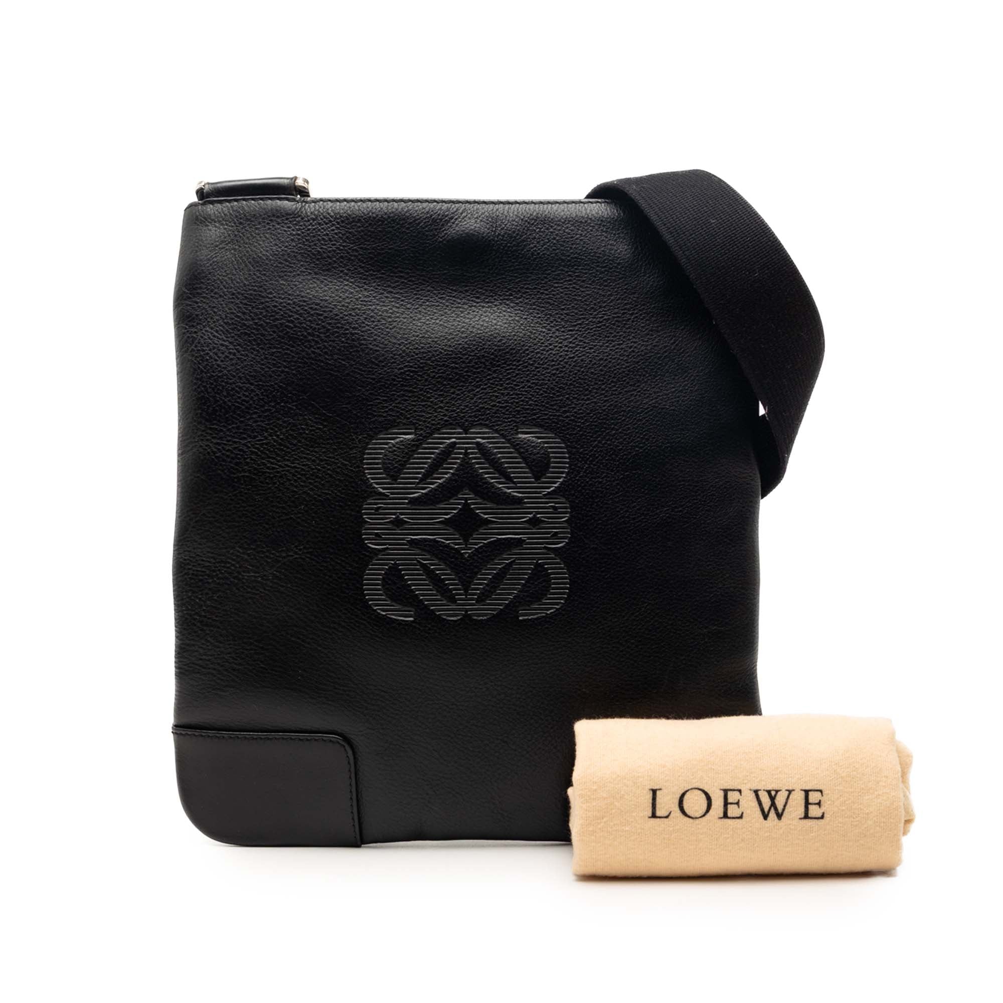 Leather Anagram Crossbody - Image 8
