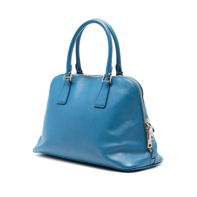 Medium Saffiano Lux Promenade Satchel - Image 2