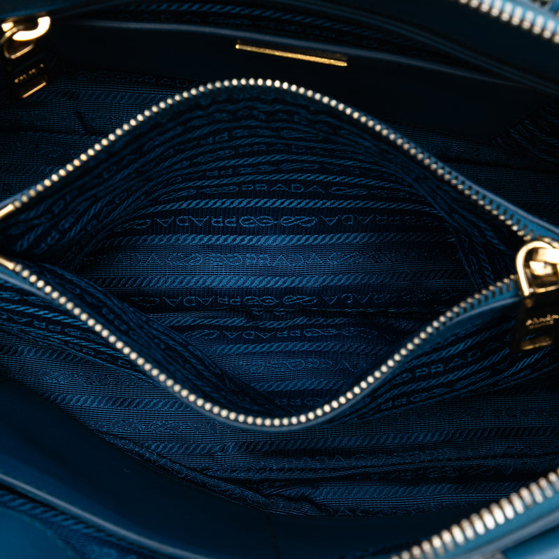 Medium Saffiano Lux Promenade Satchel - Image 4