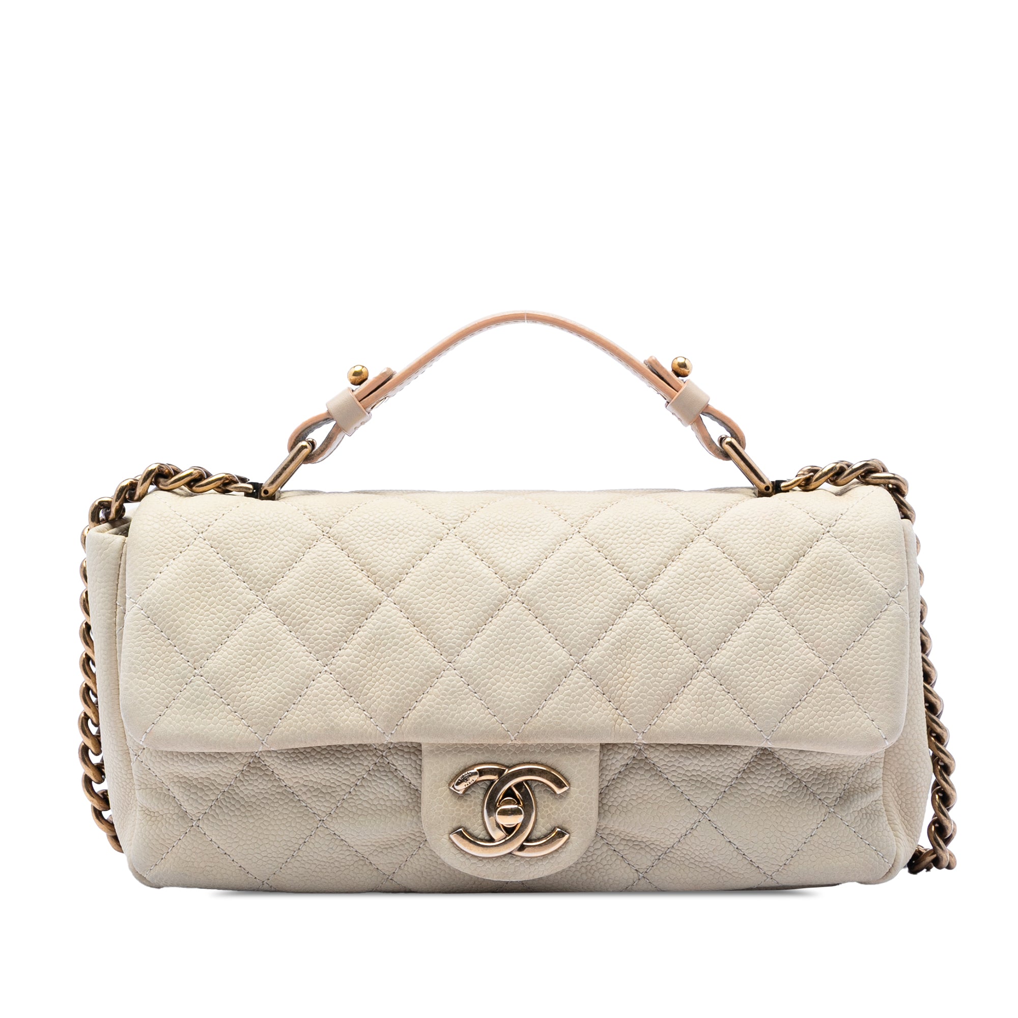 Medium CC Quilted Caviar Chic Flap - Image 1