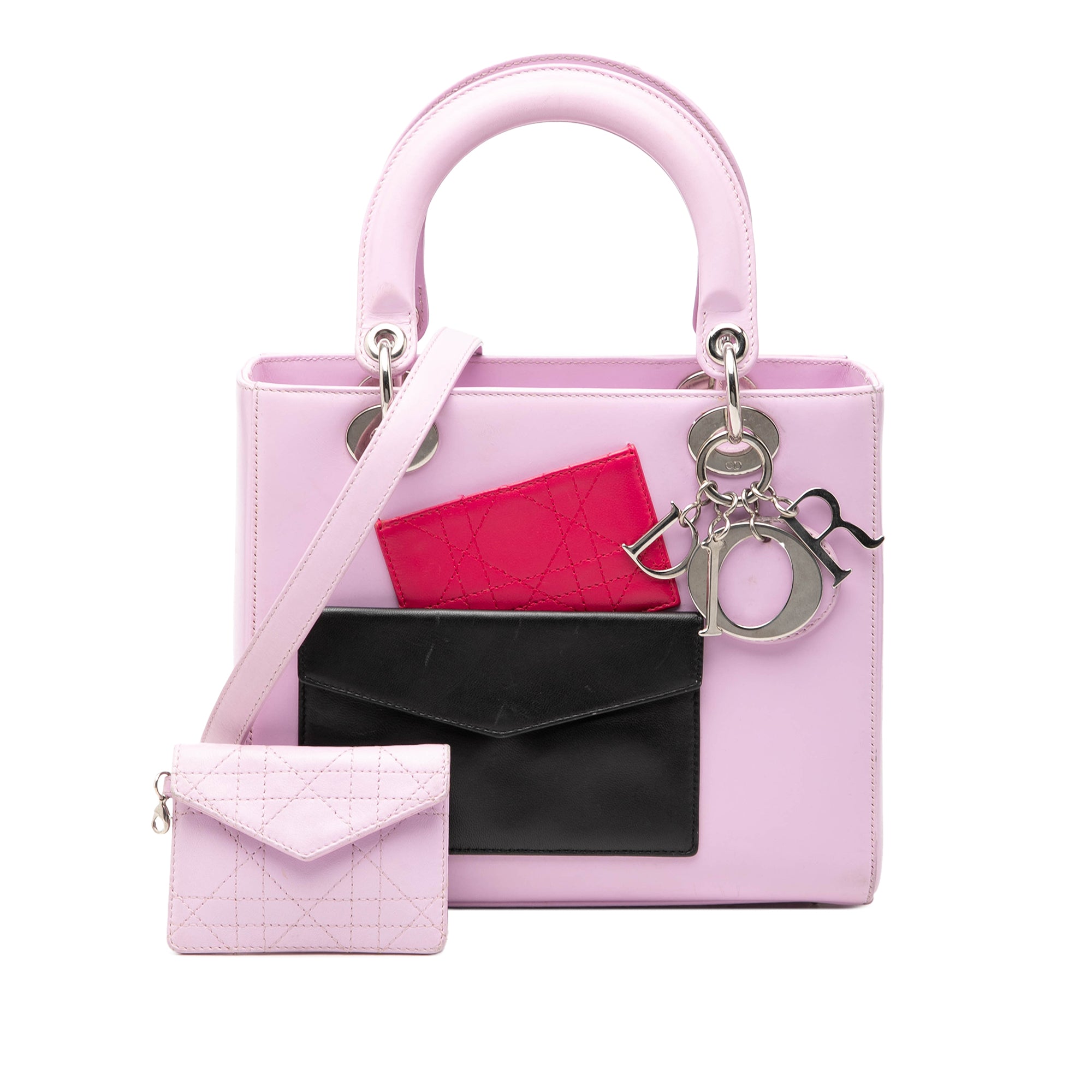 Medium Calfskin Pockets Lady Dior - Image 8