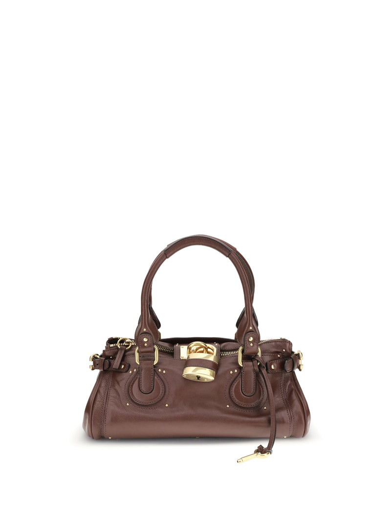 Chloé Paddington Shoulder Bag — Brown