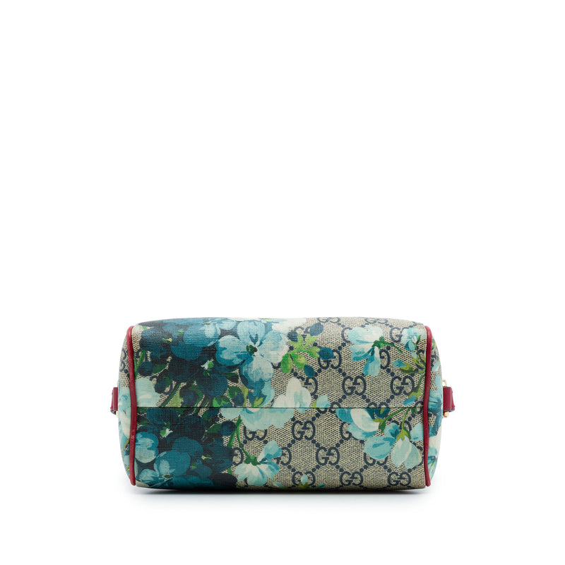 Mini GG Supreme Blooms Boston Bag - Image 3