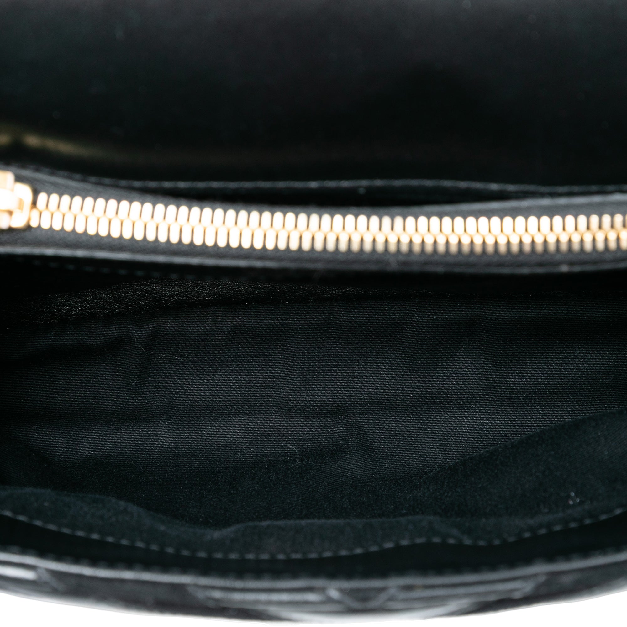 Medium Calfskin and Suede Chevron Monogram College Satchel - Image 4