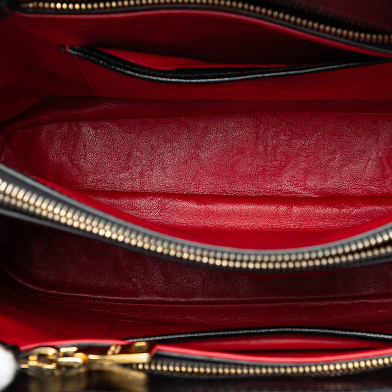 Saffiano Vernice Top Handle Bag - Image 4