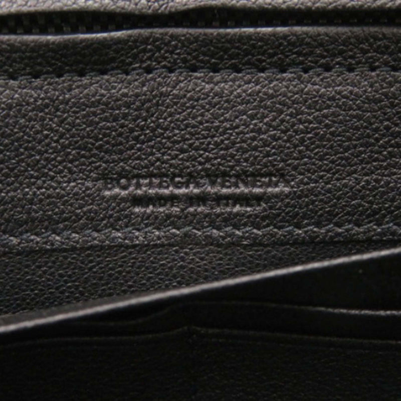 Grained Leather Zip Around Organizer Long Wallet - Image 5