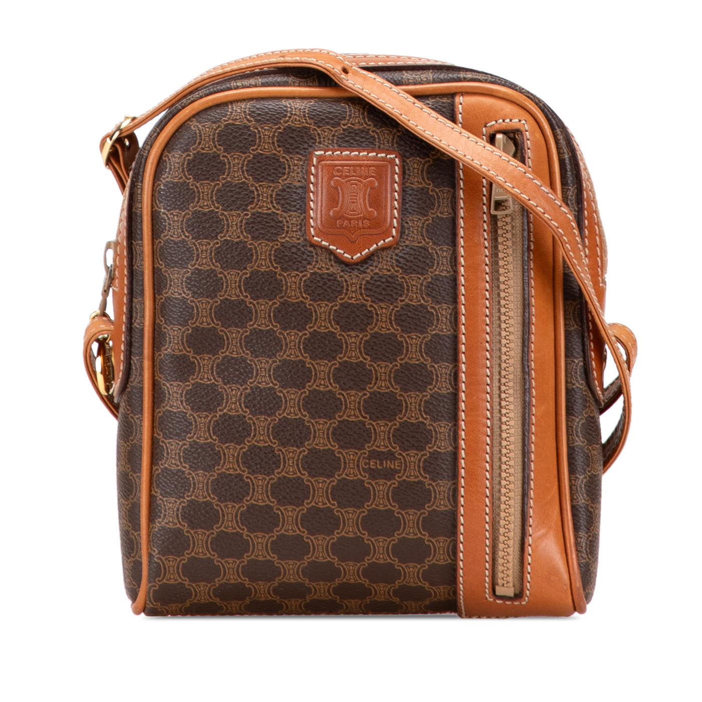 Macadam Coated Canvas Crossbody - Image 1