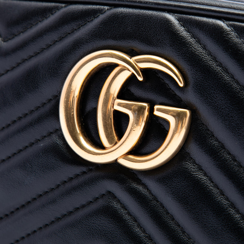 Small GG Marmont Matelasse Calfskin Crossbody - Image 5