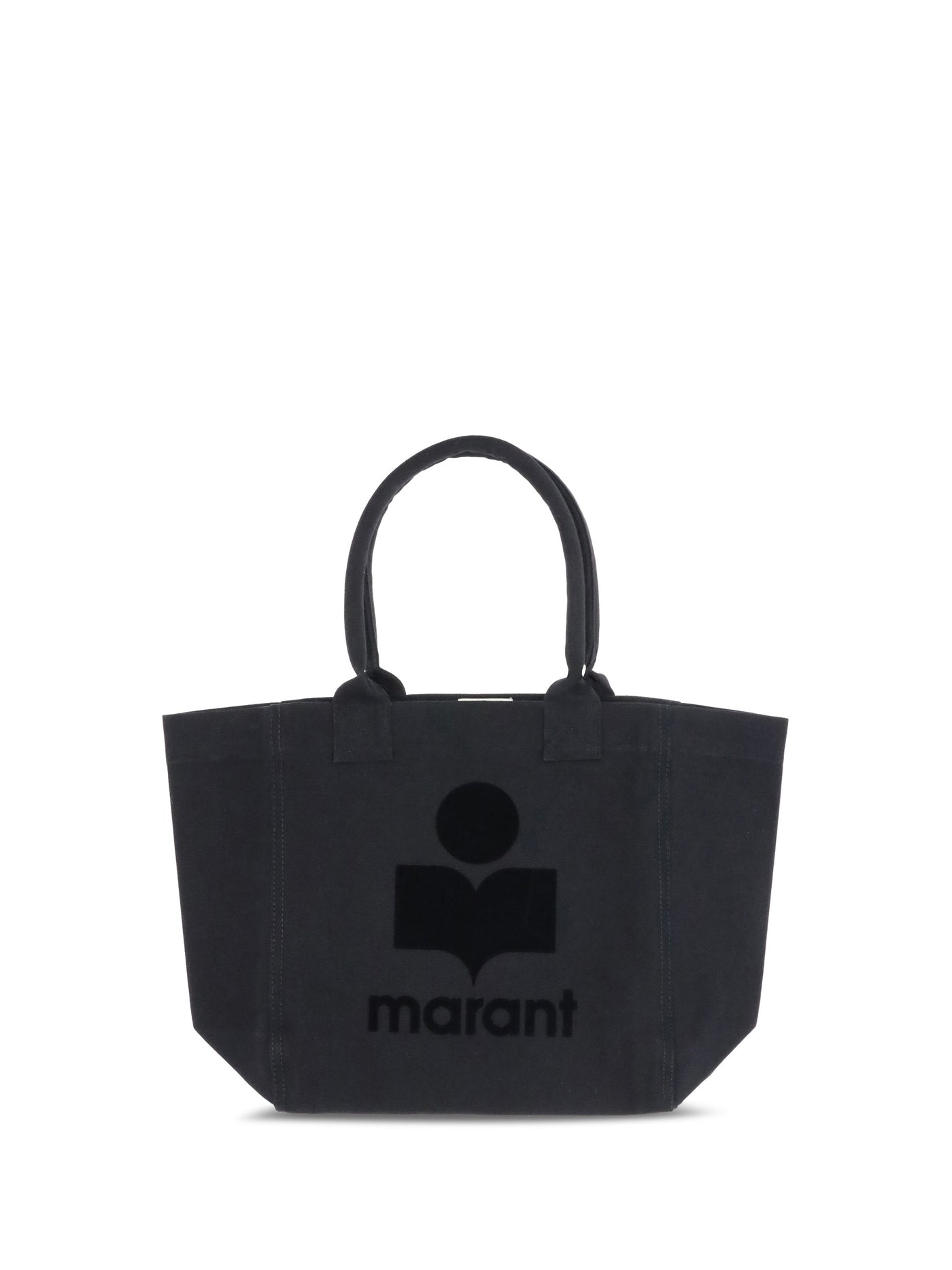 Isabel Marant Yenky Tote Bag — Black Cotton