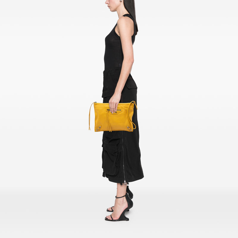Leather Papier Wristlet Clutch - Image 7