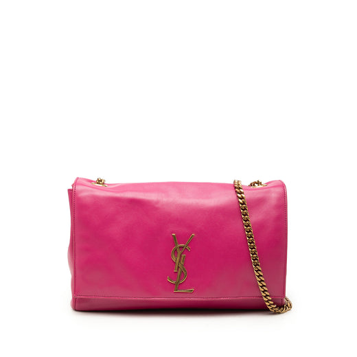 Medium Smooth Calfskin and Suede Reversible Kate Crossbody - Image 1