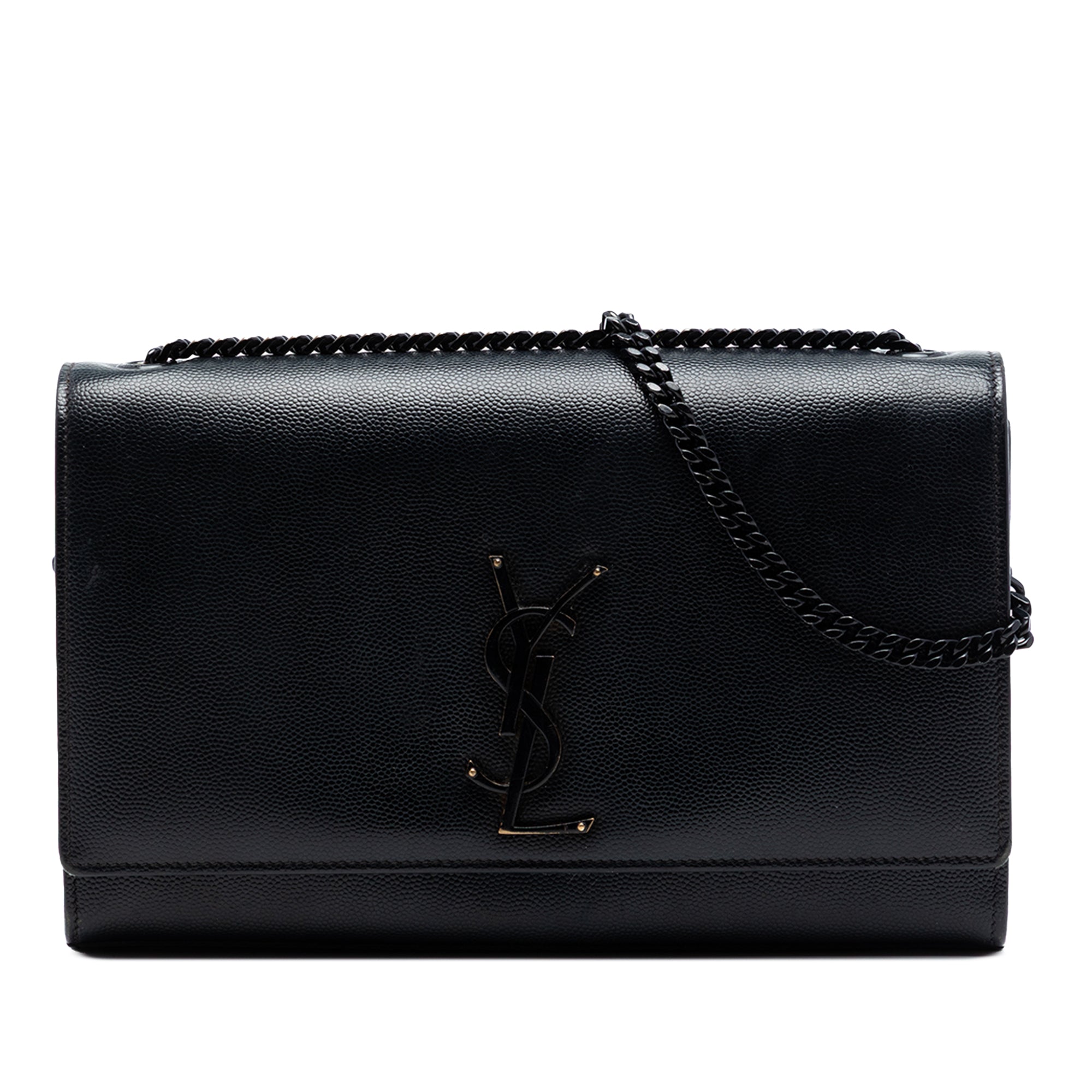 Medium Grain De Poudre Monogram Monochrome Kate Crossbody - Image 1