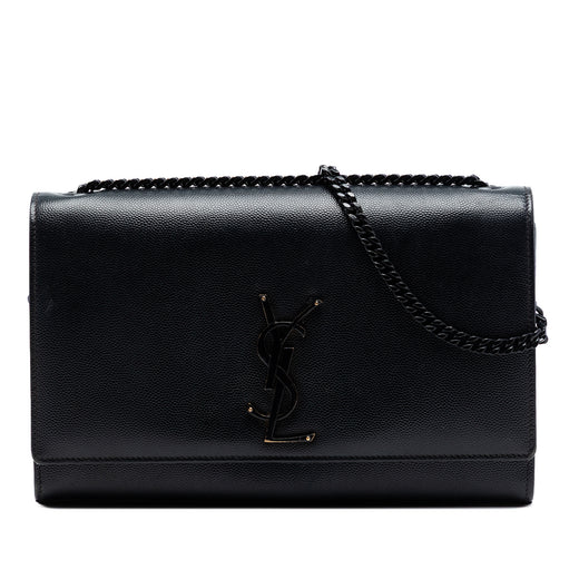 Medium Grain De Poudre Monogram Monochrome Kate Crossbody - Image 1
