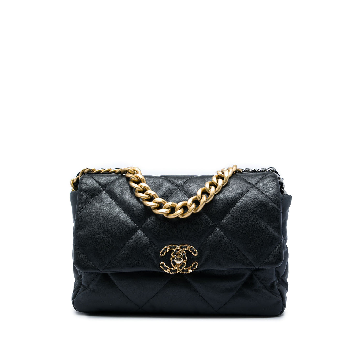 Large Lambskin 19 Flap - Image 1