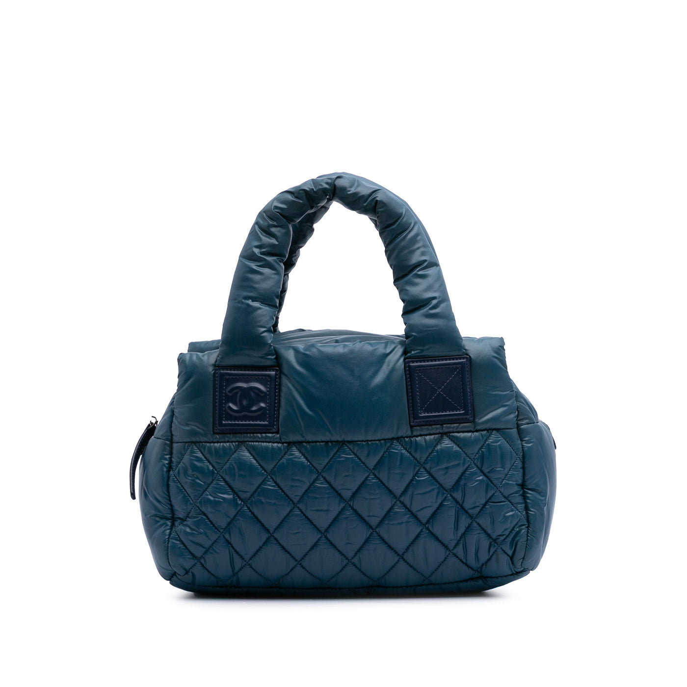Small Quilted Nylon Coco Cocoon Tote - Image 1