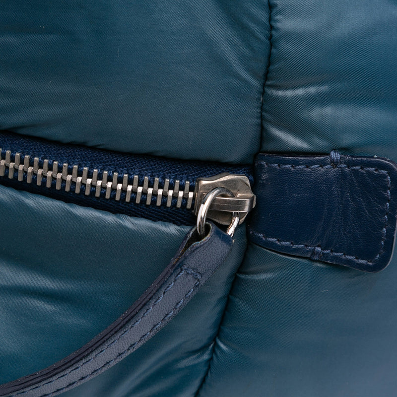 Small Quilted Nylon Coco Cocoon Tote - Image 7