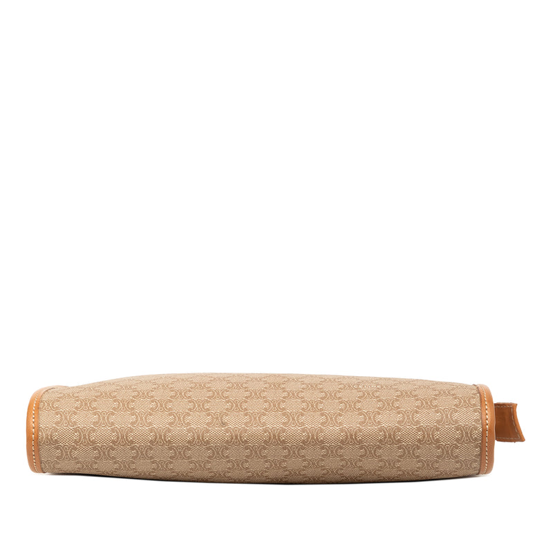Macadam Coated Canvas Clutch - Image 3
