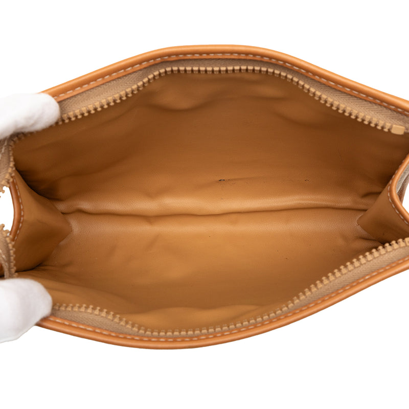 Macadam Coated Canvas Clutch - Image 4