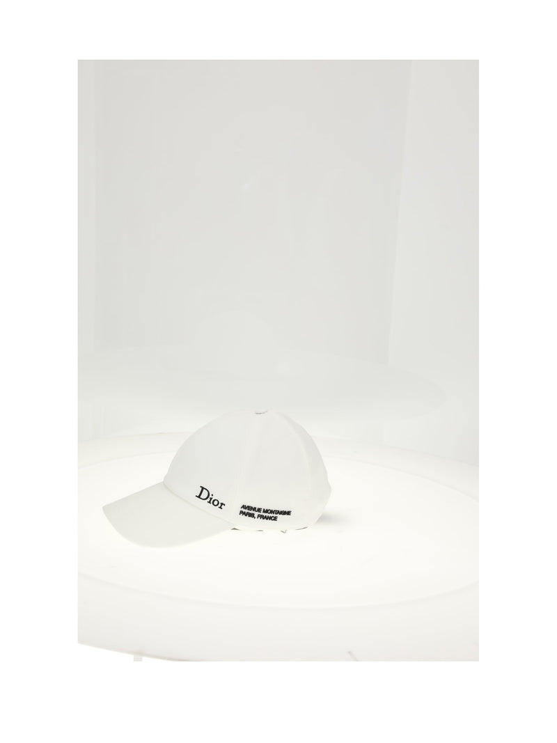 Dior 693c913e2116 Technical Polyester Bucket Hat — White