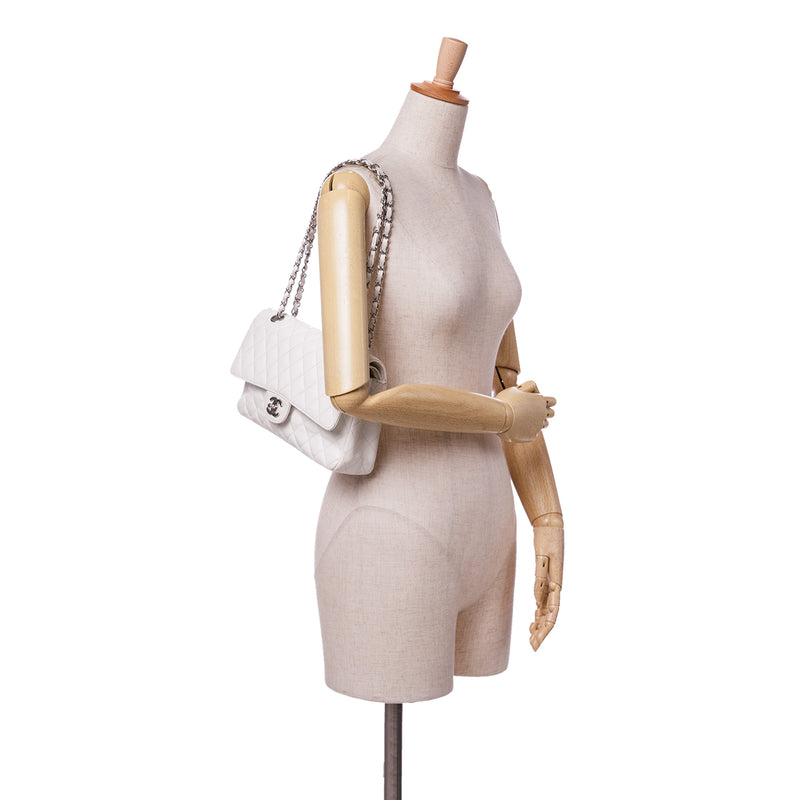Medium Classic Caviar Double Flap - Image 8