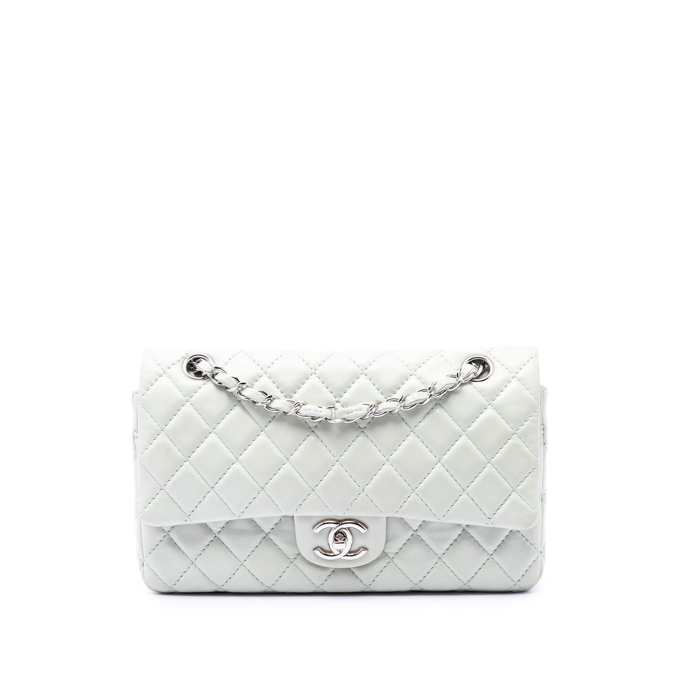Medium Classic Lambskin Double Flap - Image 1