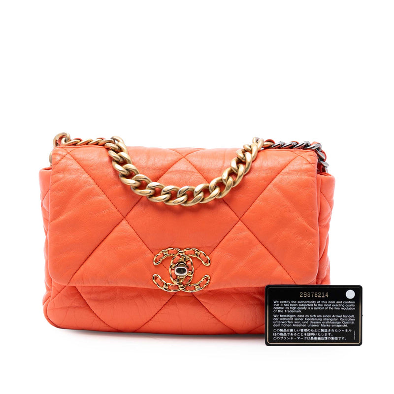 Medium Lambskin 19 Flap - Image 8