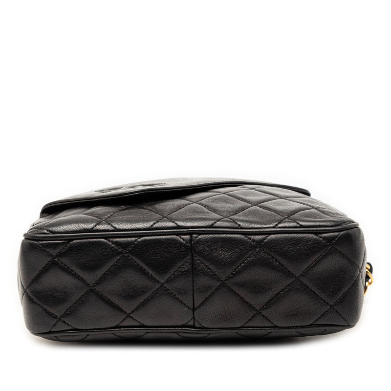 Mini CC Quilted Lambskin Tassel Camera Bag - Image 3