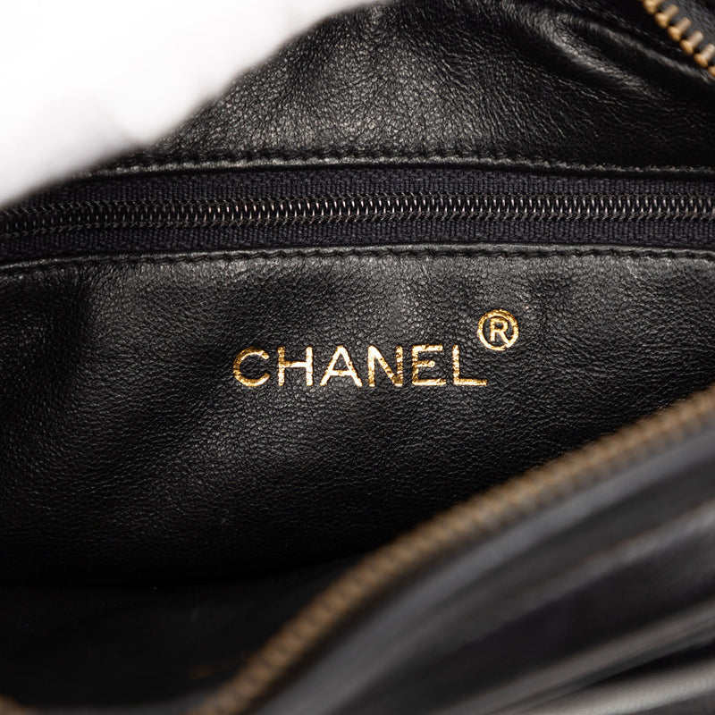 Mini CC Quilted Lambskin Tassel Camera Bag - Image 5