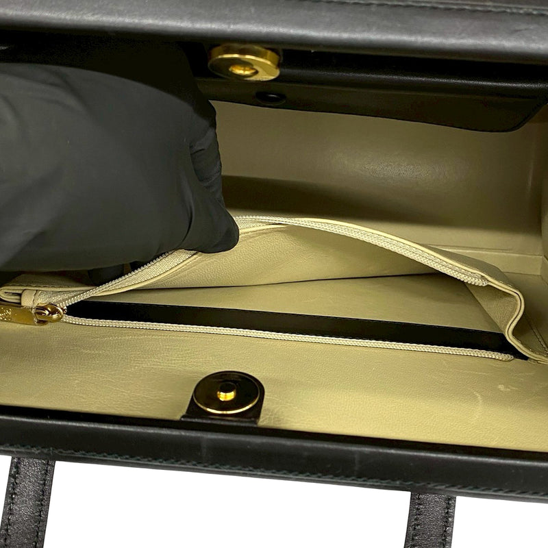 Leather Logo Tote - Image 6