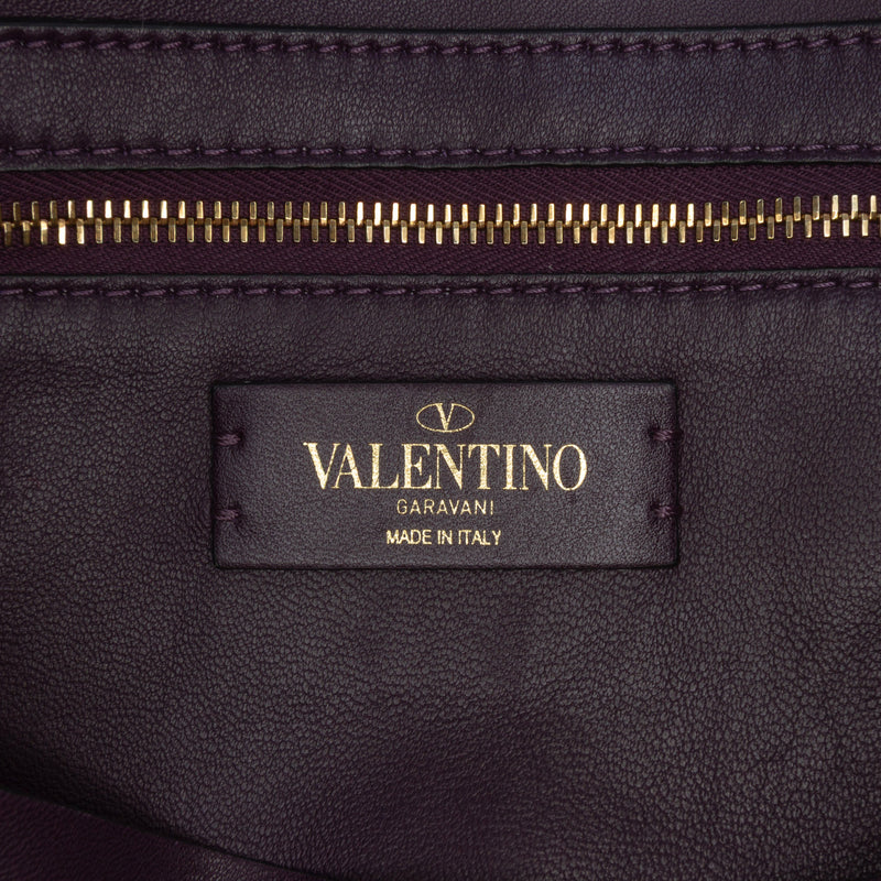 Large Knit Roman Stud Satchel - Image 5