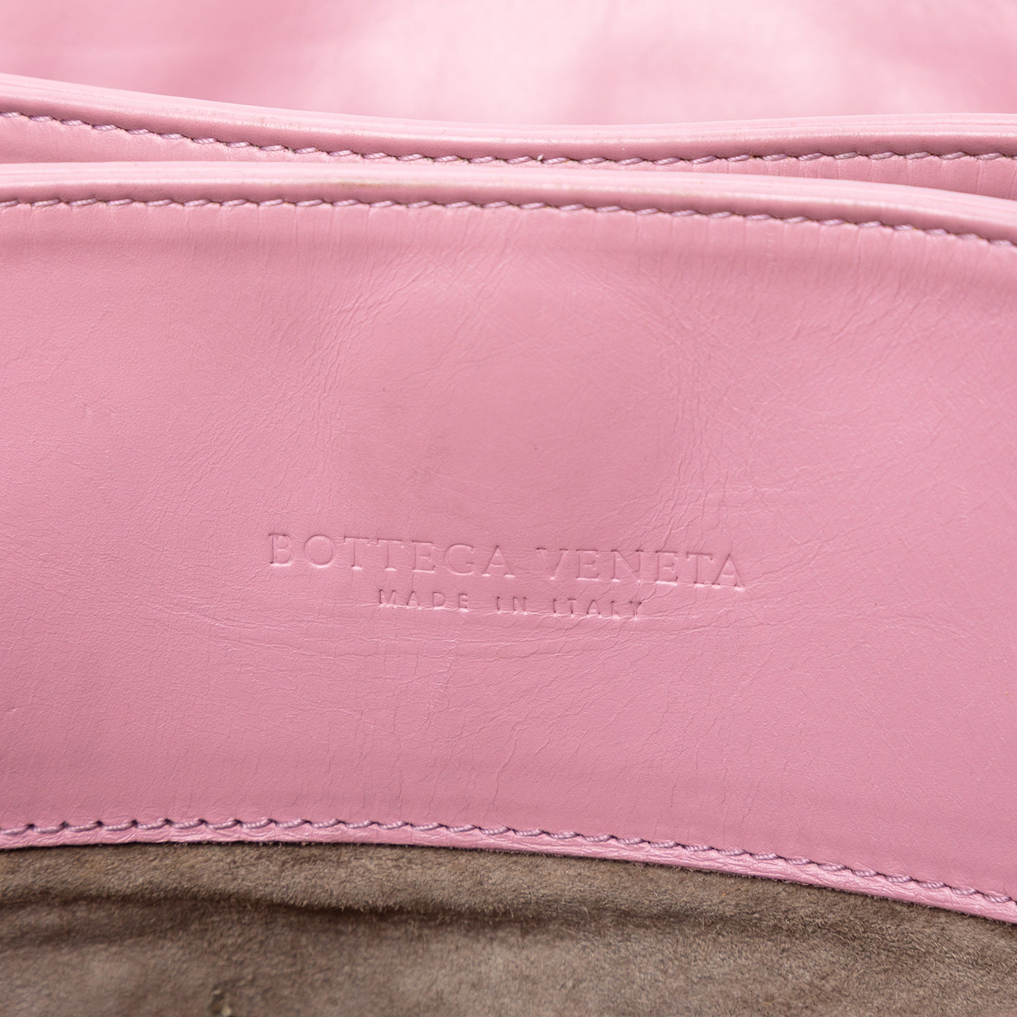 Small Nappa Intrecciato Roma Satchel - Image 6