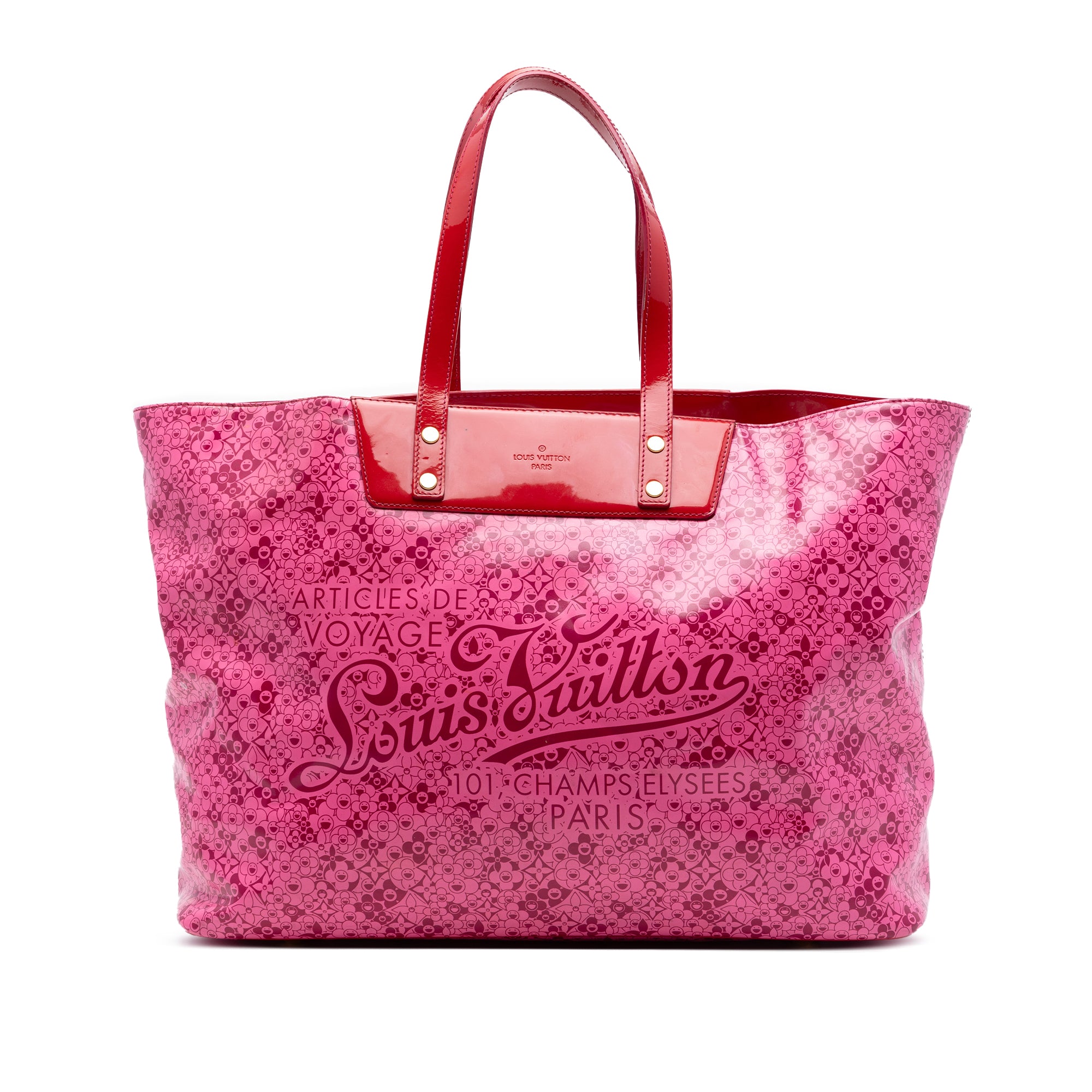 Takashi Murakami Coated Canvas Cosmic Blossom Tote GM - Image 1