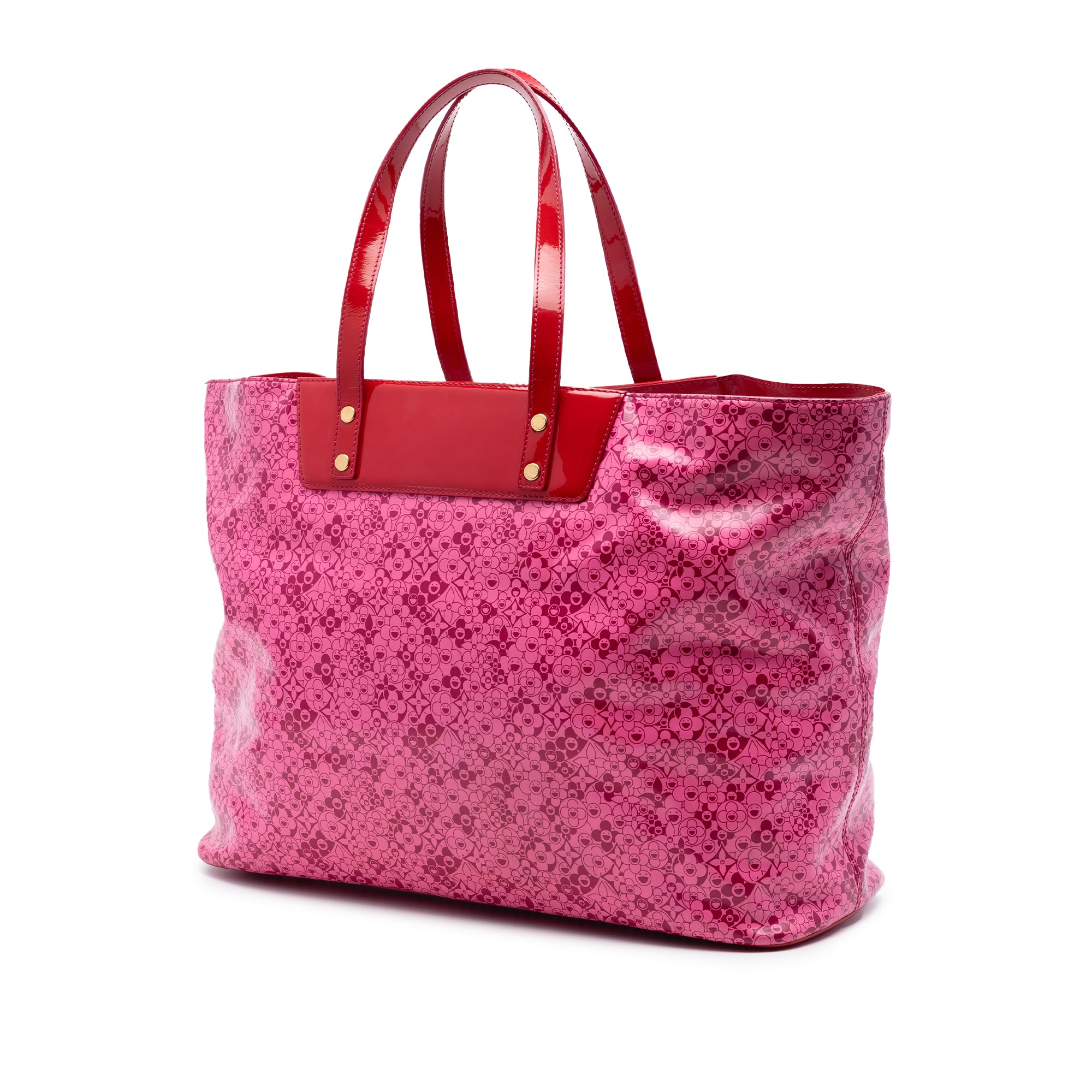 Takashi Murakami Coated Canvas Cosmic Blossom Tote GM - Image 2